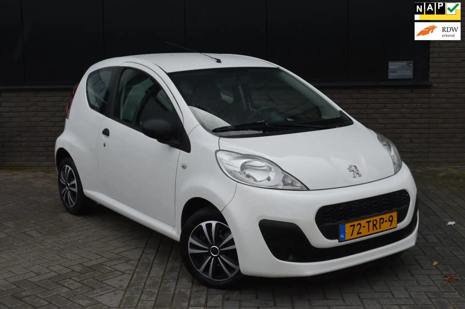 Peugeot 107 Airco|Facelift|2e eigenaar!|126DKM! Wit - 1