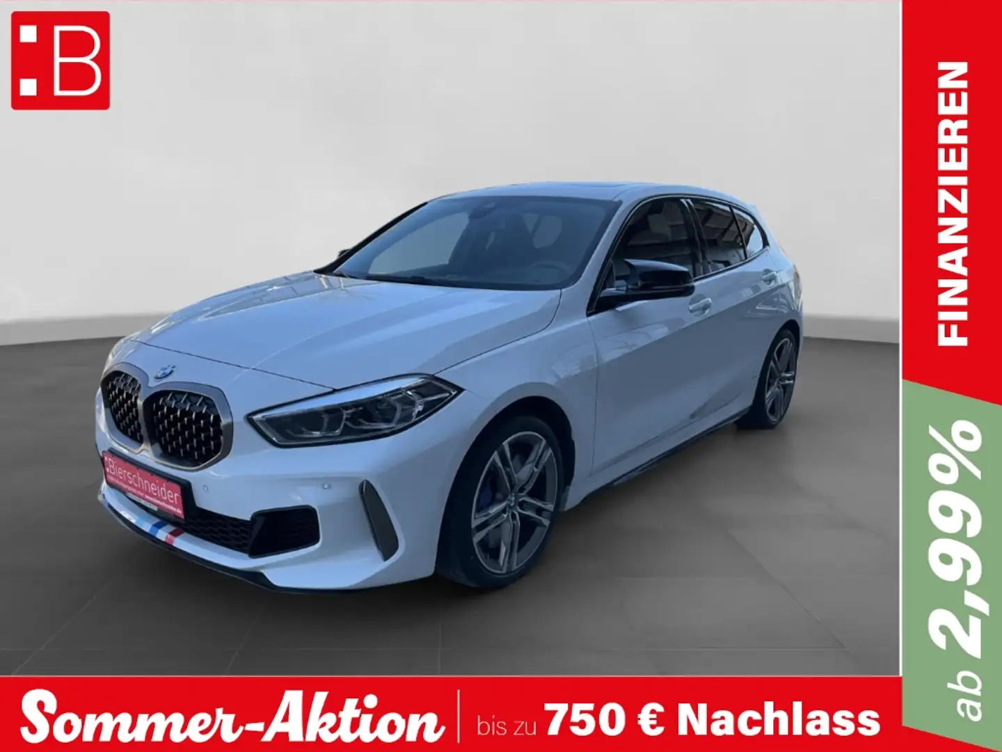 BMW 135 i xDrive White - 1