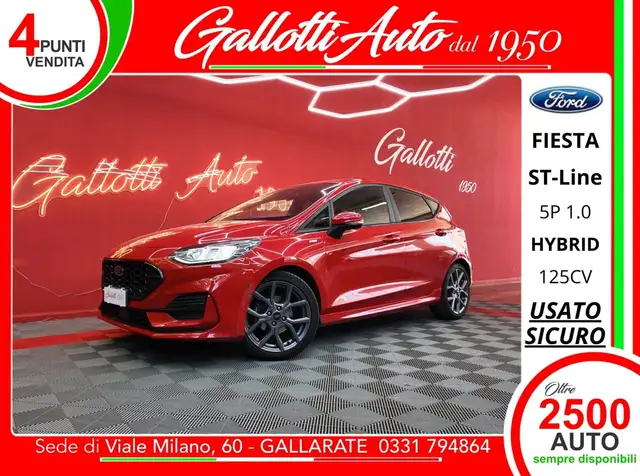 Ford Fiesta 5p 1.0 ecoboost hybrid ST-Line 125cv - SENZA VINC