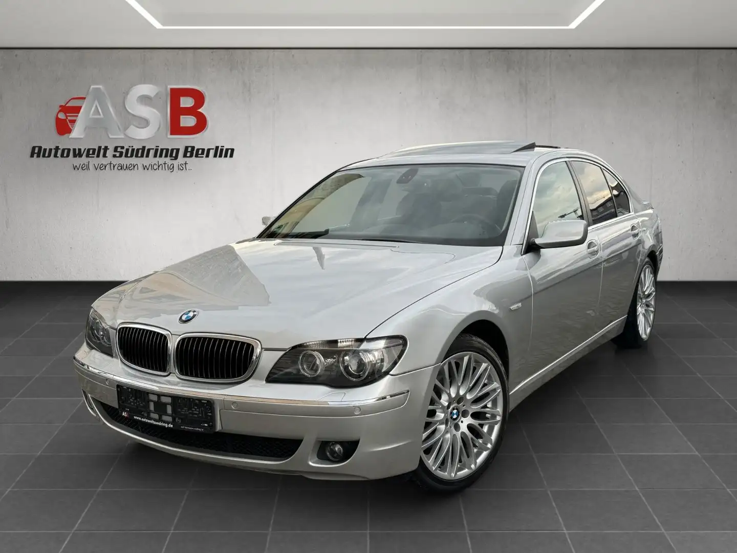 BMW 730 d Leder*Navi Prof*Xenon*Schiebedach*Adaptive Silber - 1