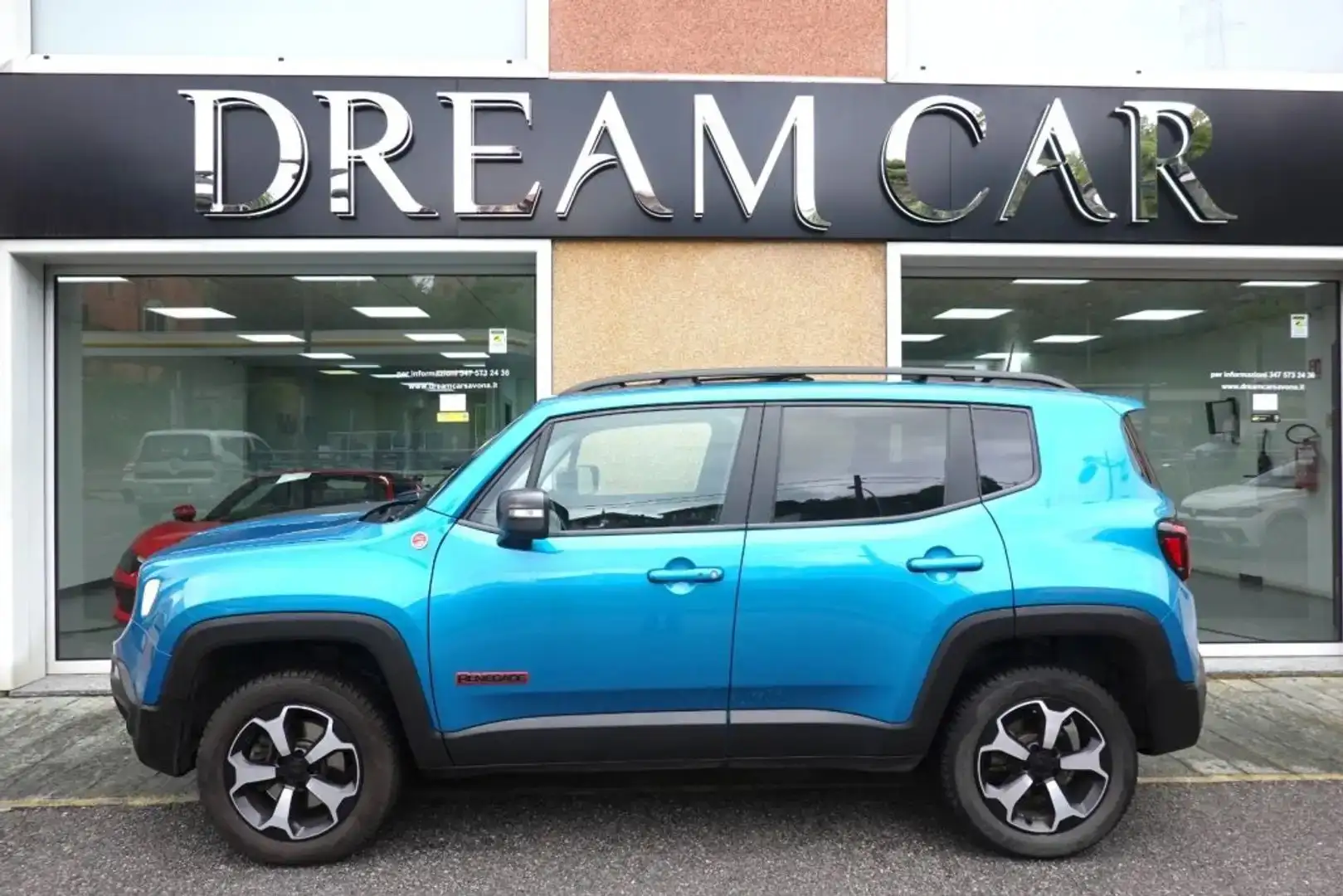 Jeep Renegade 2.0 Mjt 170CV 4WD TRAILHAWK TETTO-BEATS-GANCIO Blau - 2