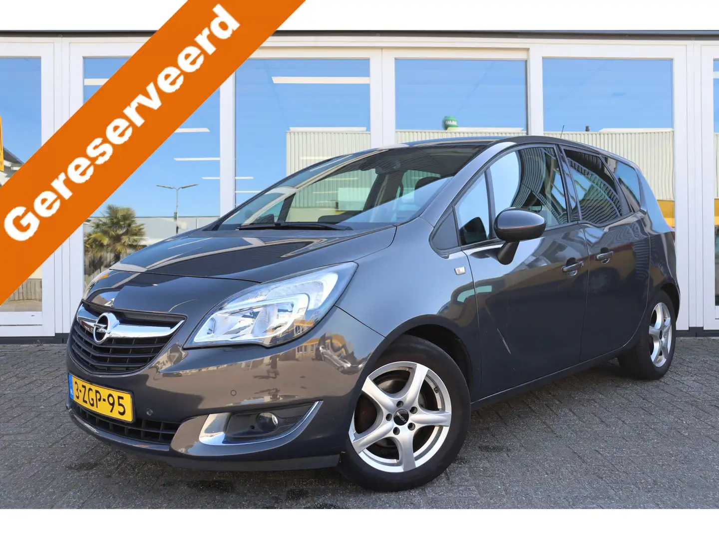 Opel Meriva 1.4 Turbo Design Edition, Cruise Control, Airco, P Grigio - 1
