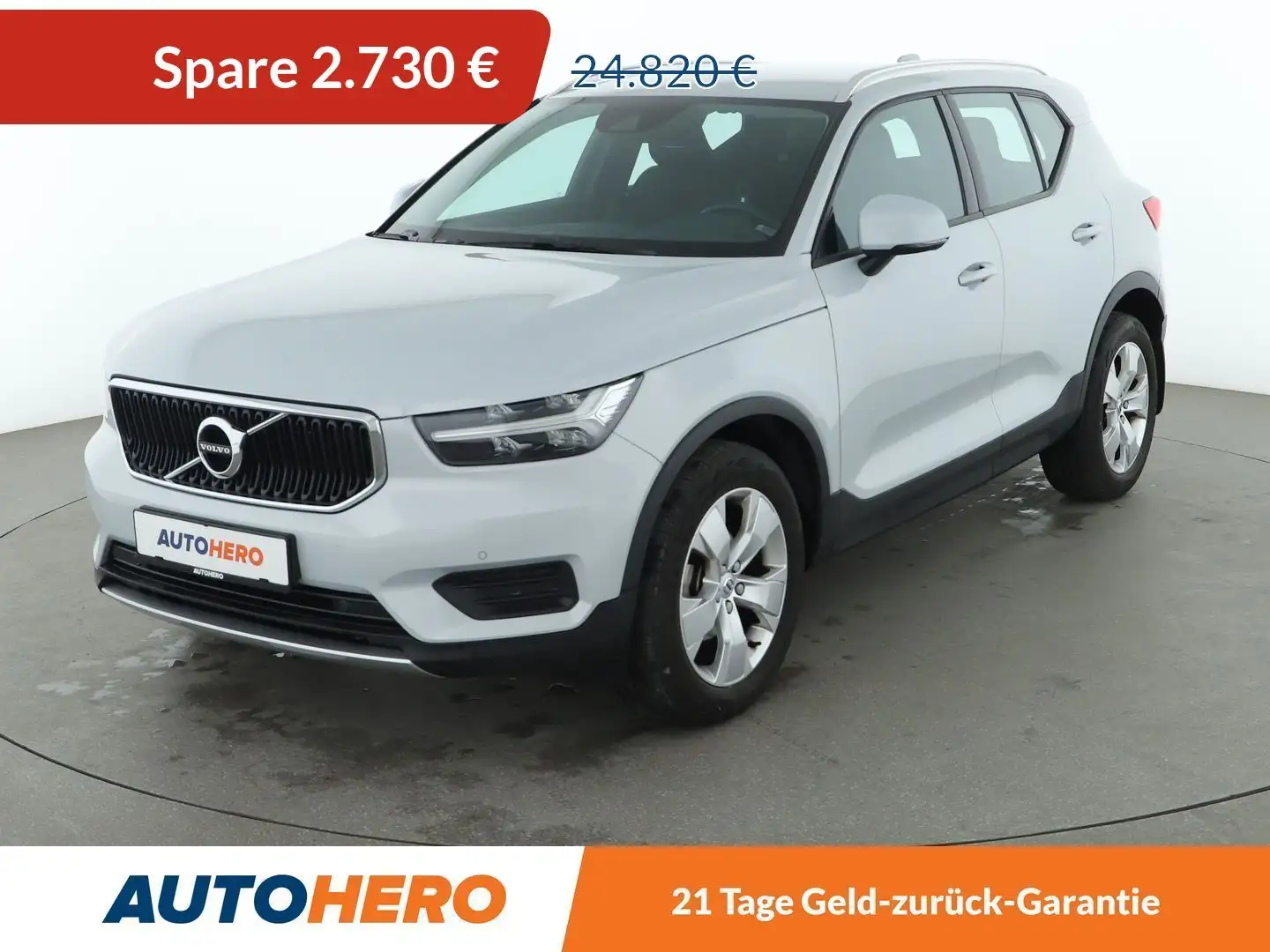 Volvo XC40 1.5 T3 Momentum Pro 2WD*HARMAN/KARDON*LED* Silber - 1