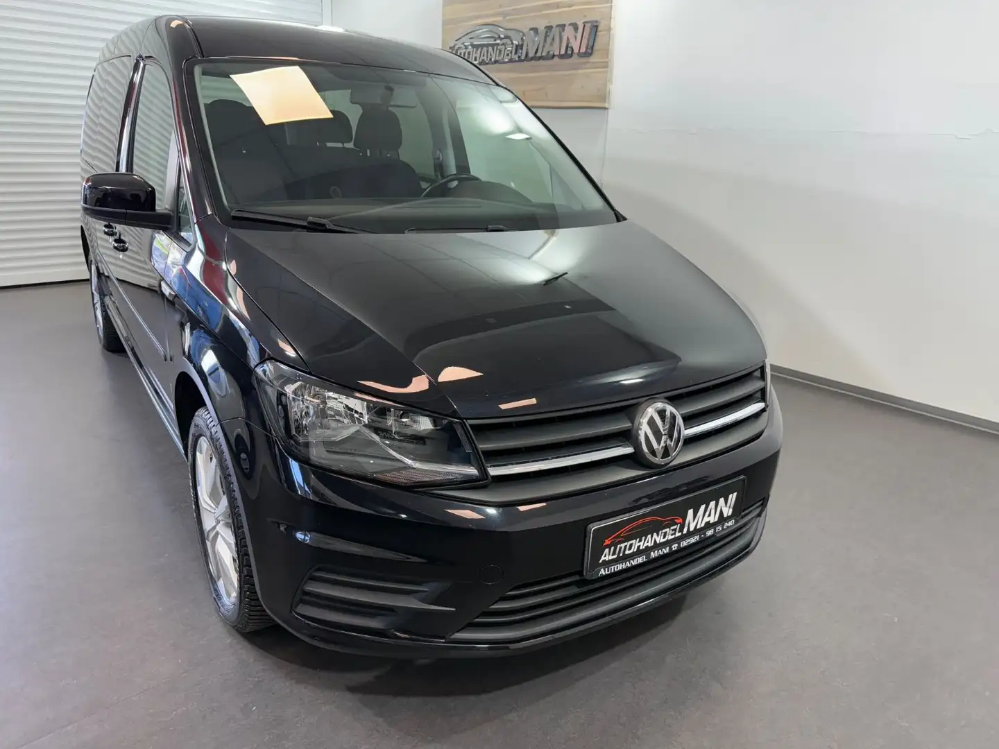 Volkswagen Caddy PKW Maxi BMT Behindertengerecht DSG Klima Noir - 1