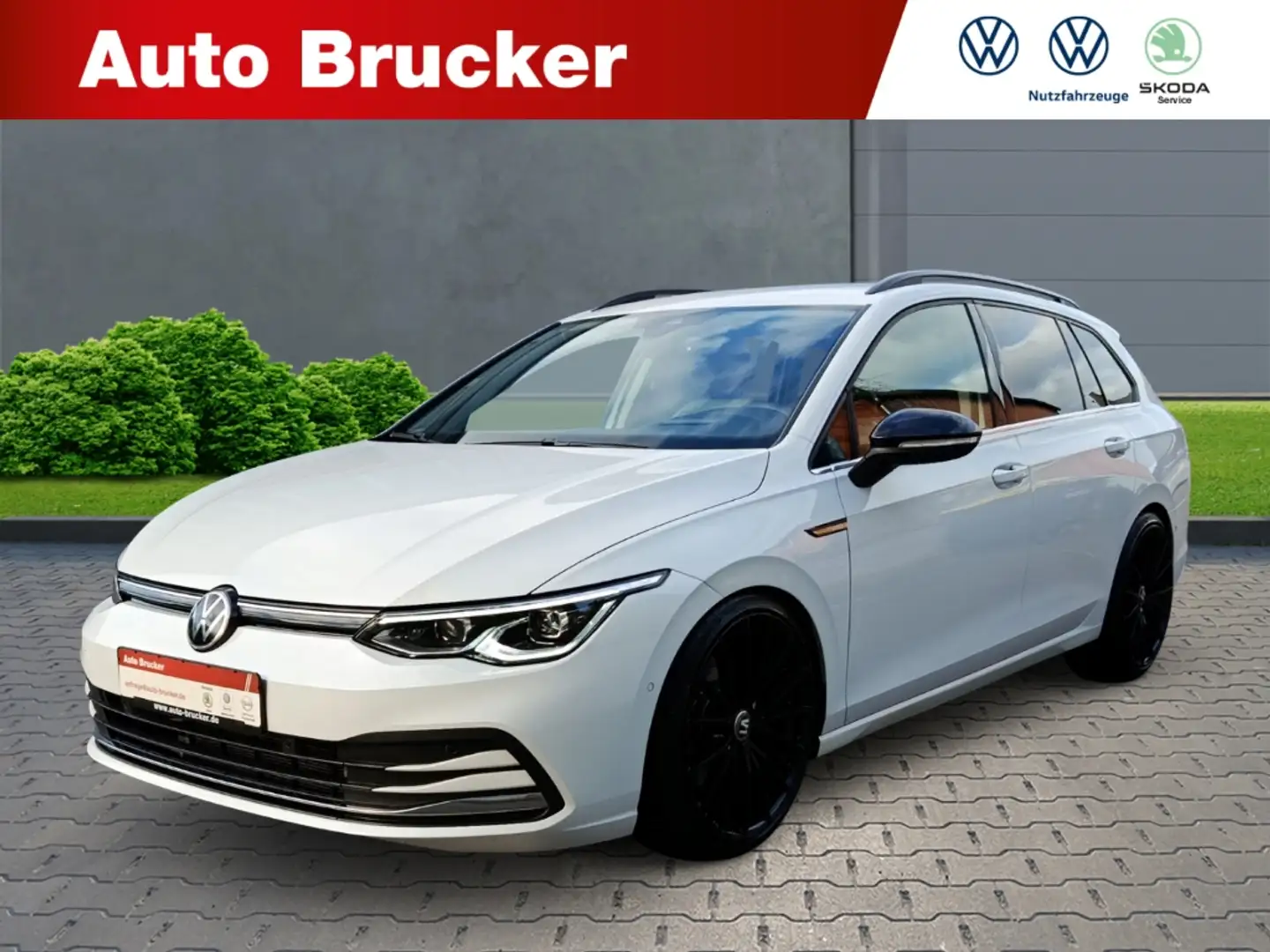 Volkswagen Golf VIII Variant Style 2.0 TDI+Sitzheizung+Sportsitze+ Weiß - 1