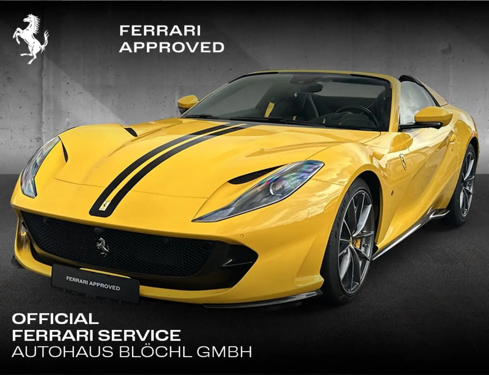 Ferrari GTS*Full Carbon*Lift*Painted Stripes*JBL