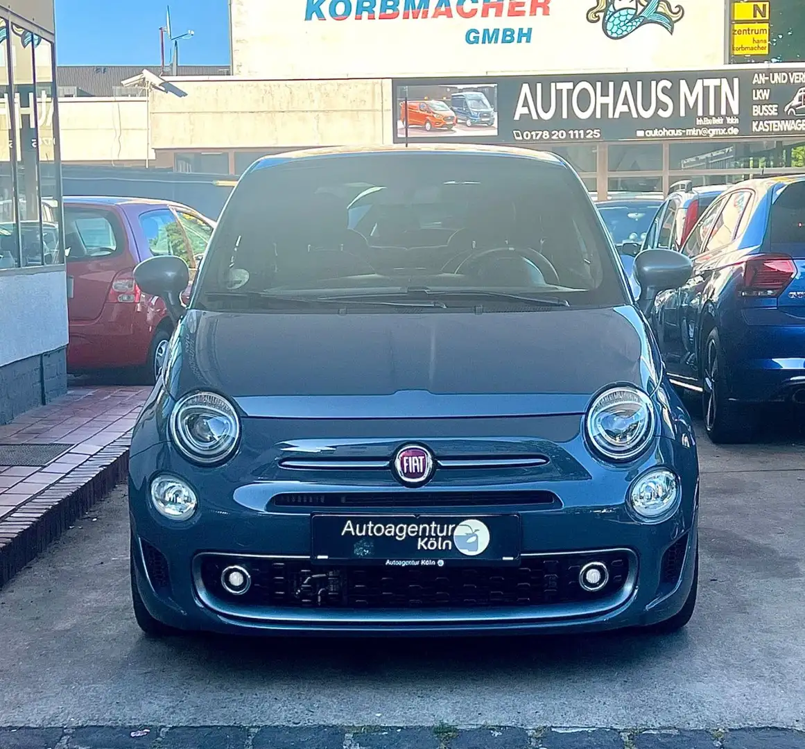 Fiat 500 S *SCHIEBEDACH*KLIMA*1-J GAR* Grau - 2