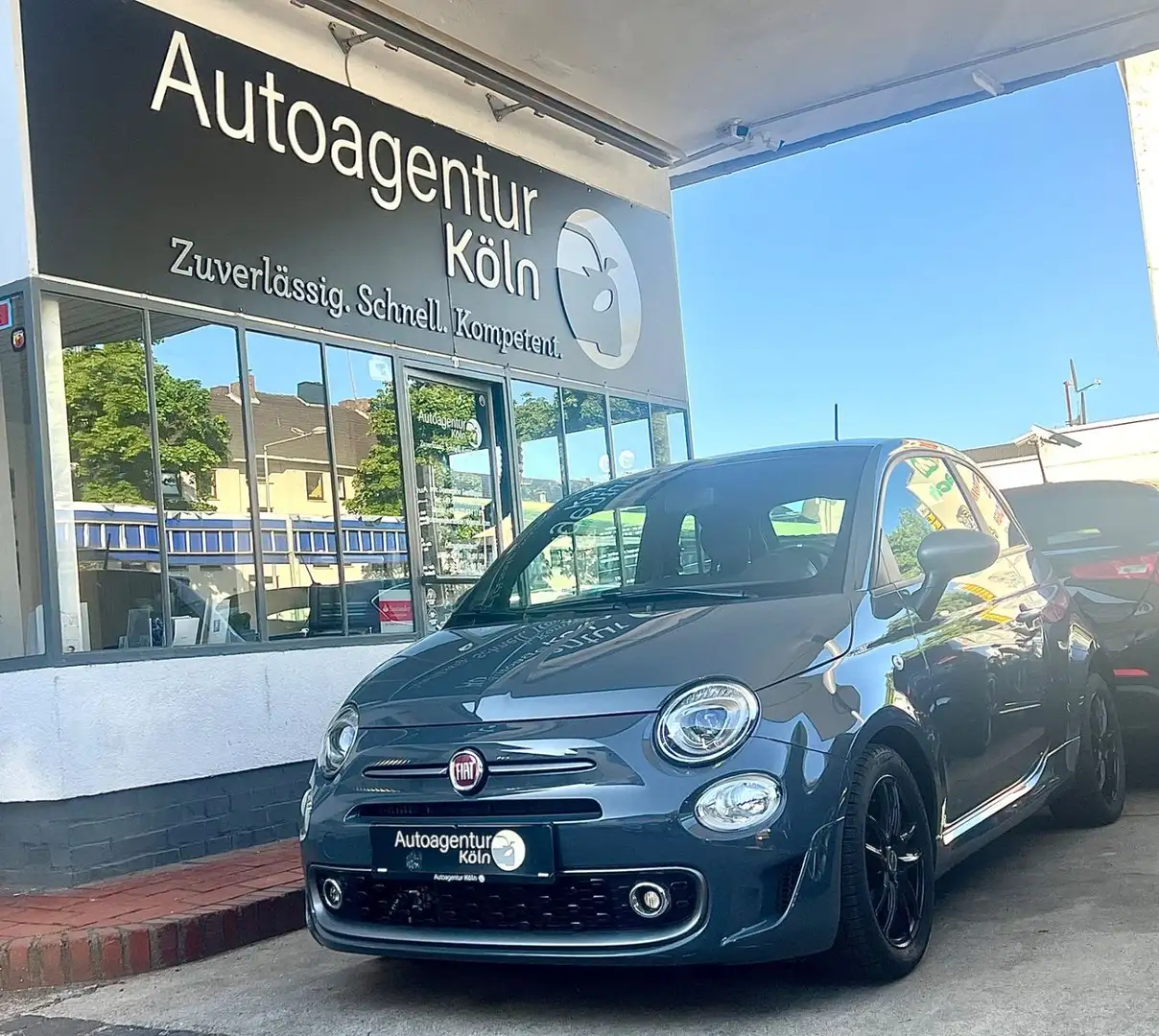 Fiat 500 S *SCHIEBEDACH*KLIMA*1-J GAR* Grau - 1