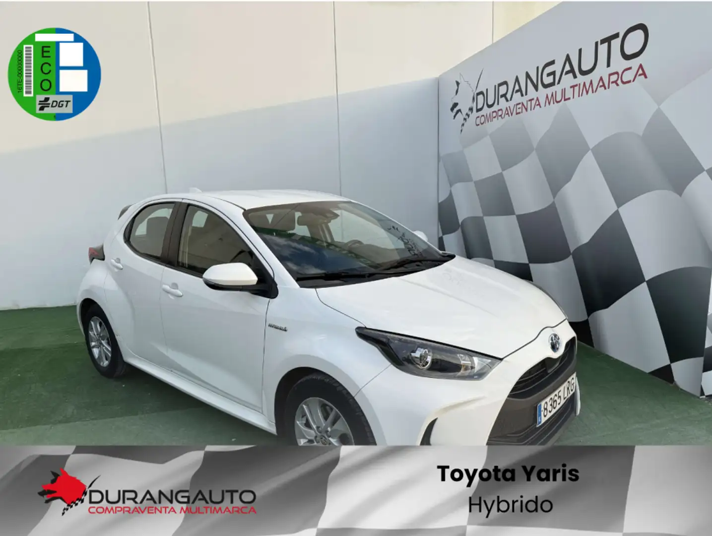 Toyota Yaris 120H 1.5 Business Plus Blanc - 1