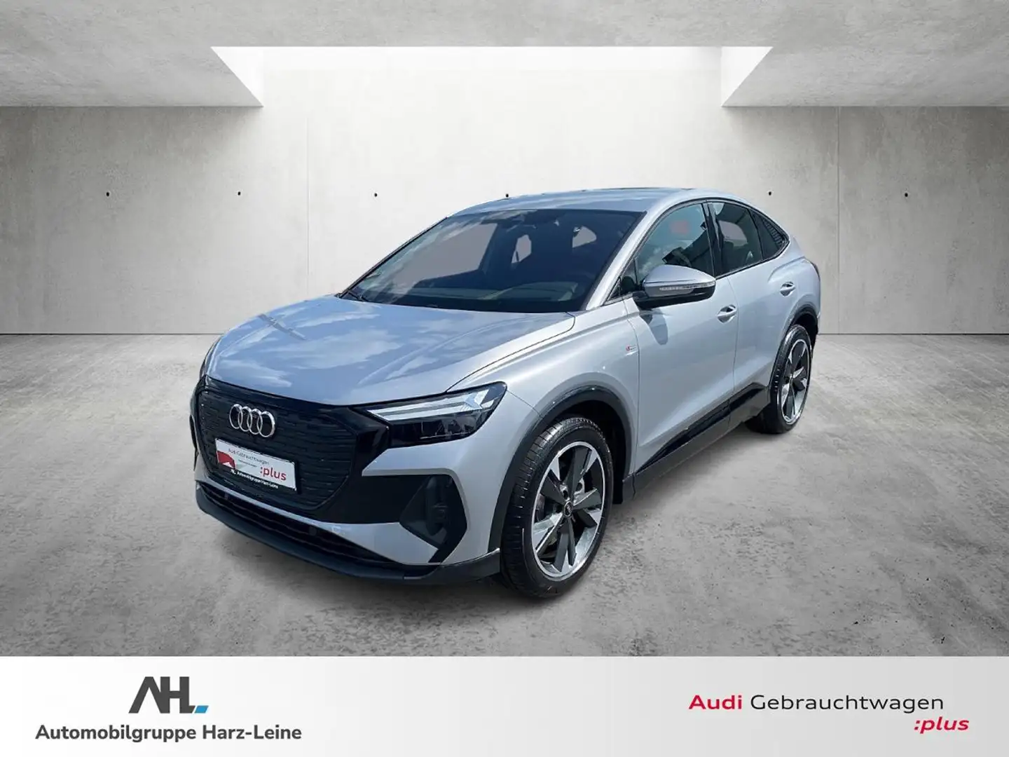 Audi Q4 e-tron Q4 Sportback e-tron 45 S line LED Navi ACC HuD PDC Silber - 1