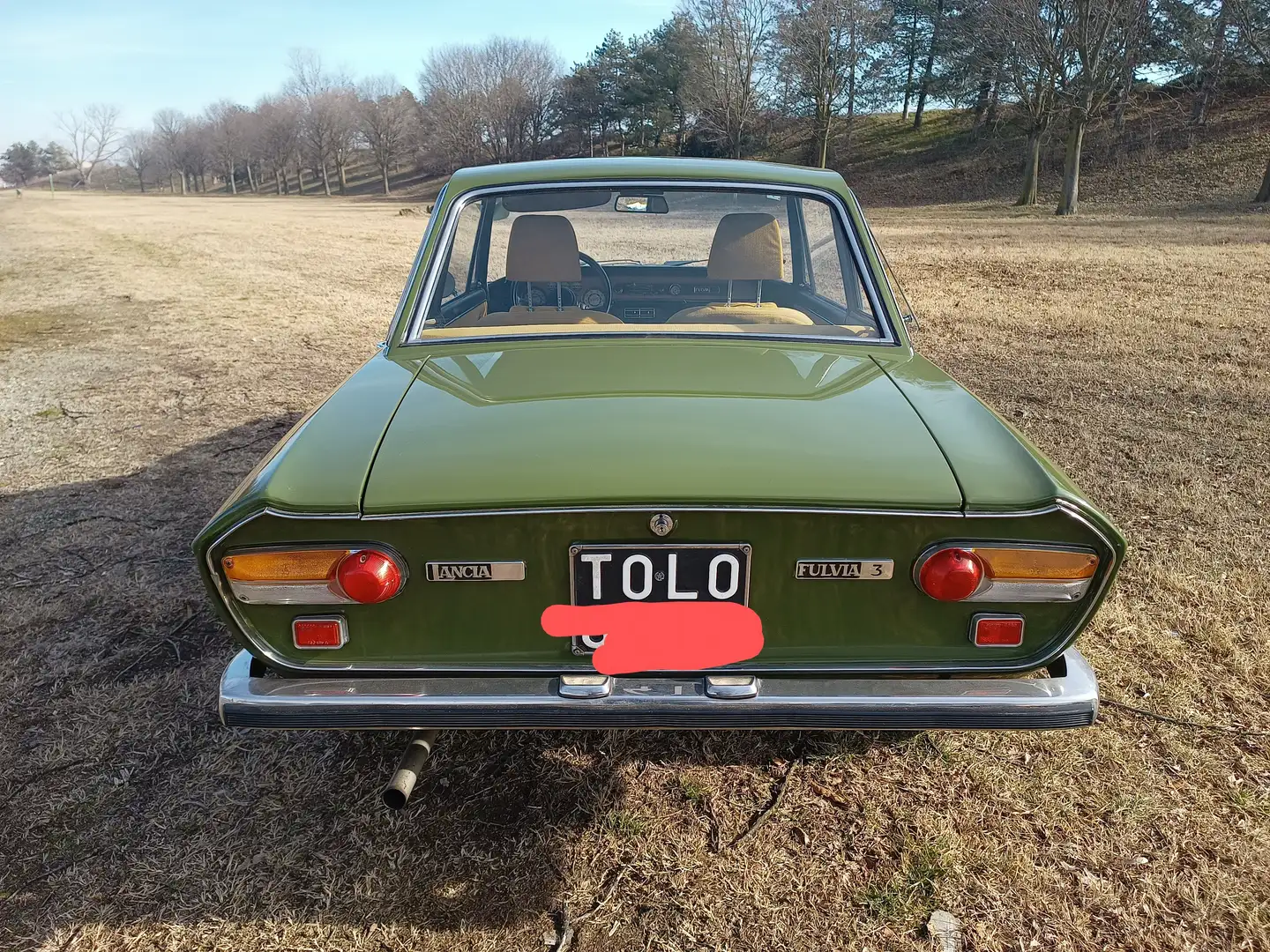 Lancia Fulvia coupe Grün - 2