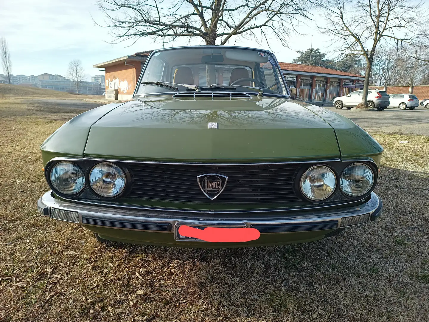 Lancia Fulvia coupe zelena - 1