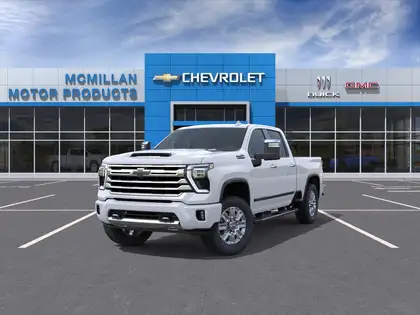 White 2026 Chevrolet Silverado 2500HD High Country Crew Cab 4WD Pickup Truck Four-Wheel Drive Automatic