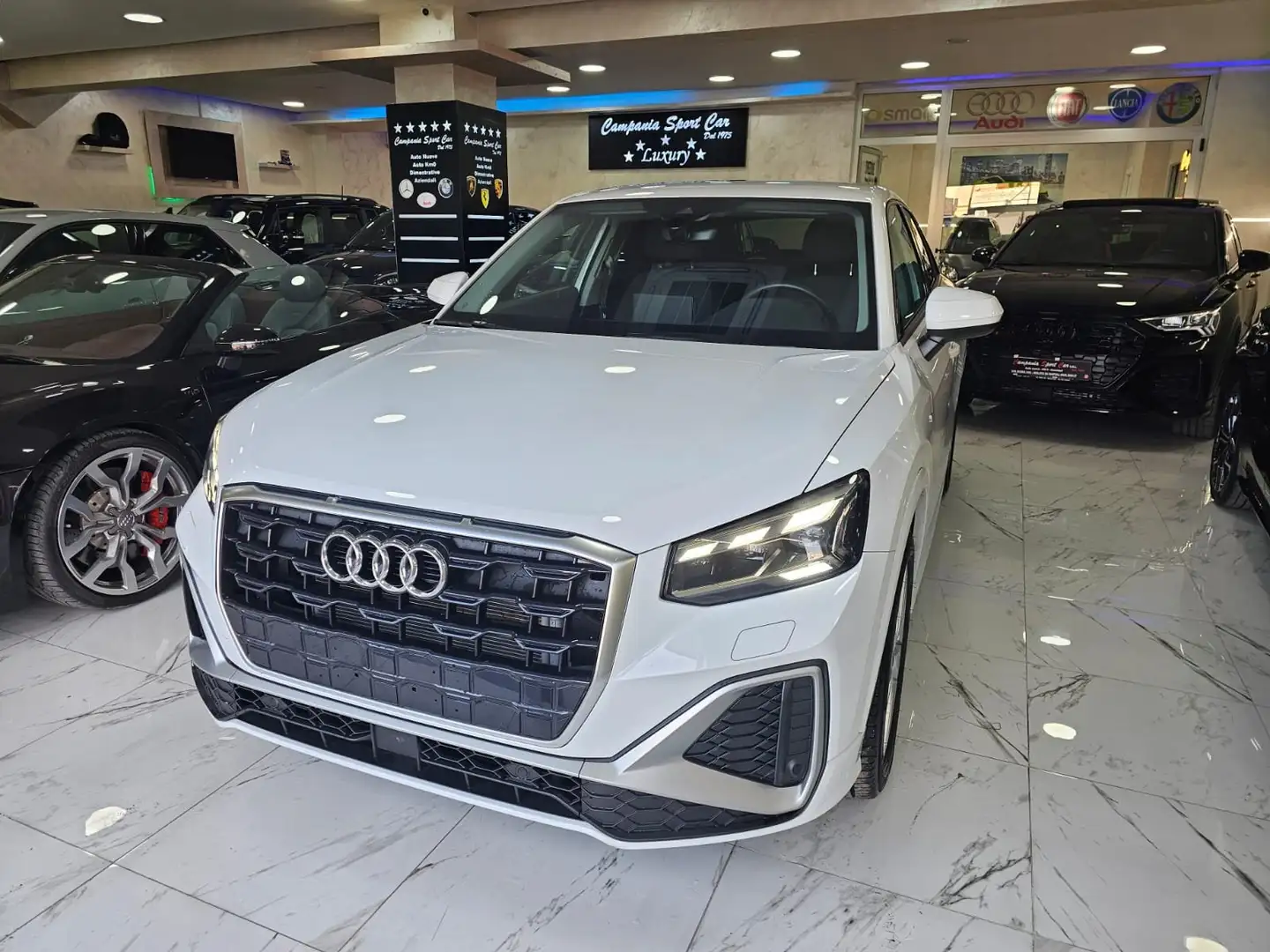 Audi Q2 S-LINE 35 TDI 150CV S-TRONIC MATRIX - ITALIANA Gris - 1
