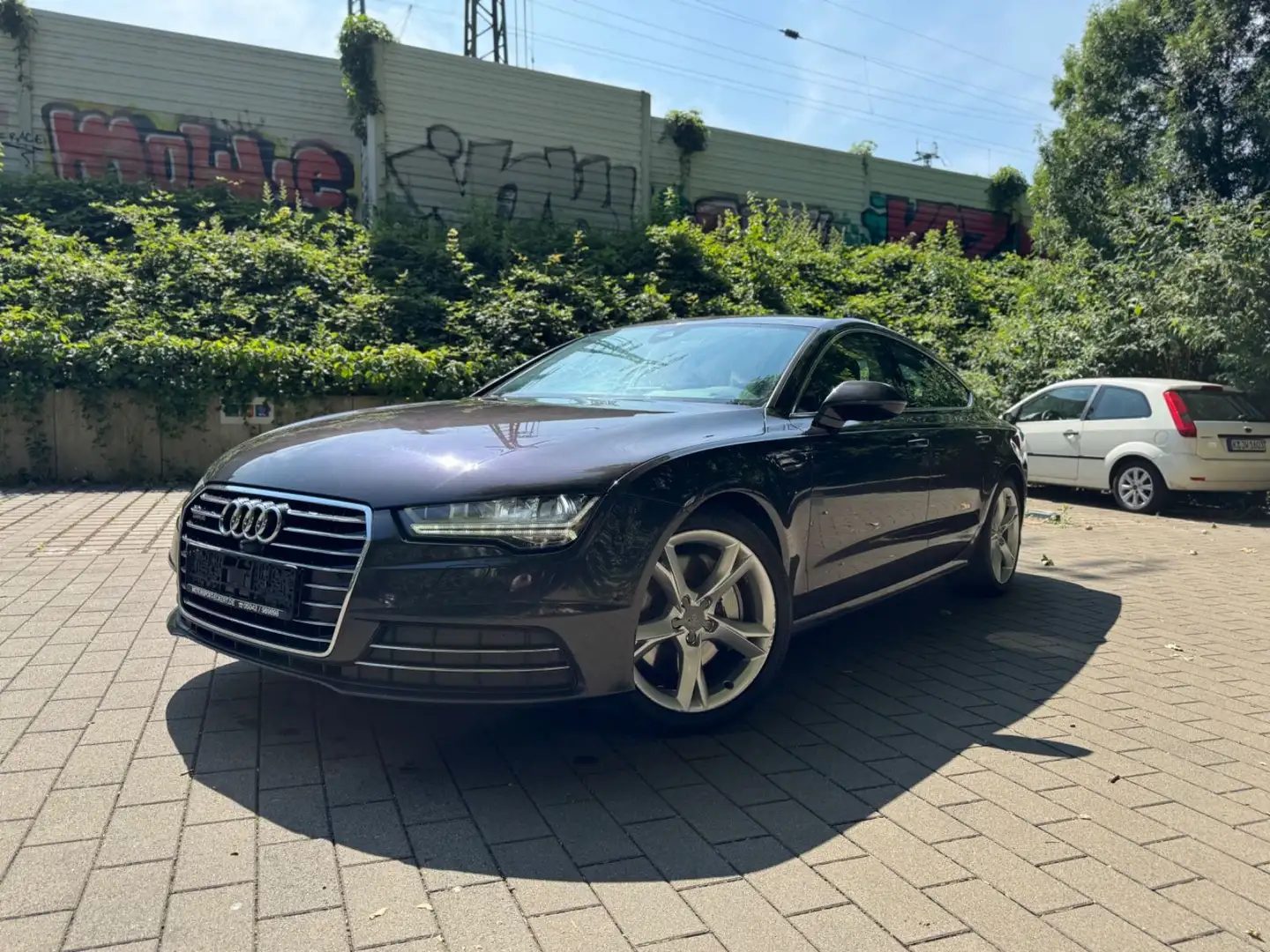 Audi A7 Sportback 3.0 QUATTRO S-LINE/H-UP/2xCAM*VOLL* Grijs - 1