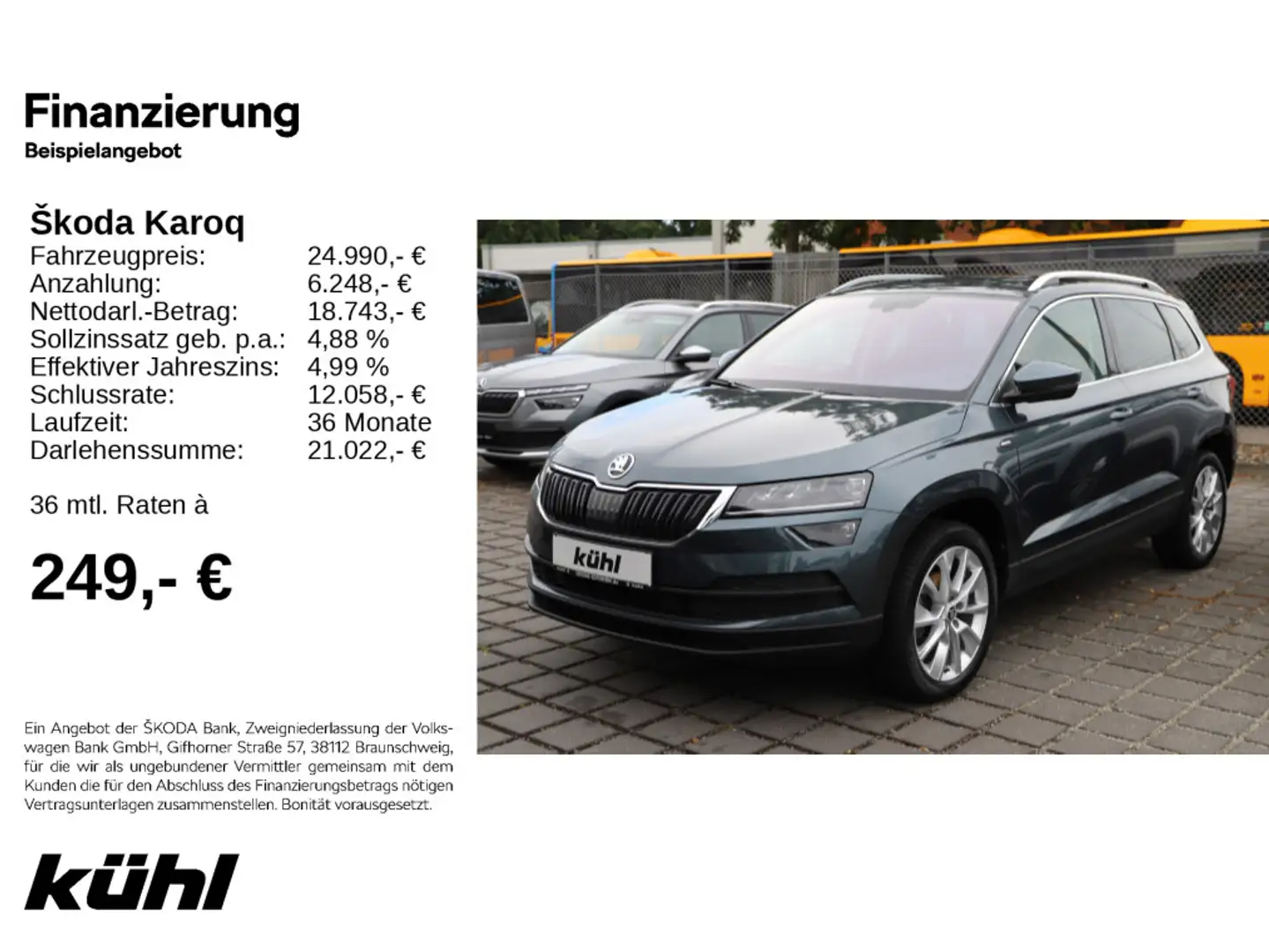 Skoda Karoq 1.5 TSI DSG Clever Grau - 1