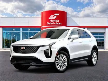 White 2024 Cadillac XT4 SUV / Crossover Four-Wheel Drive 9-Speed Automatic