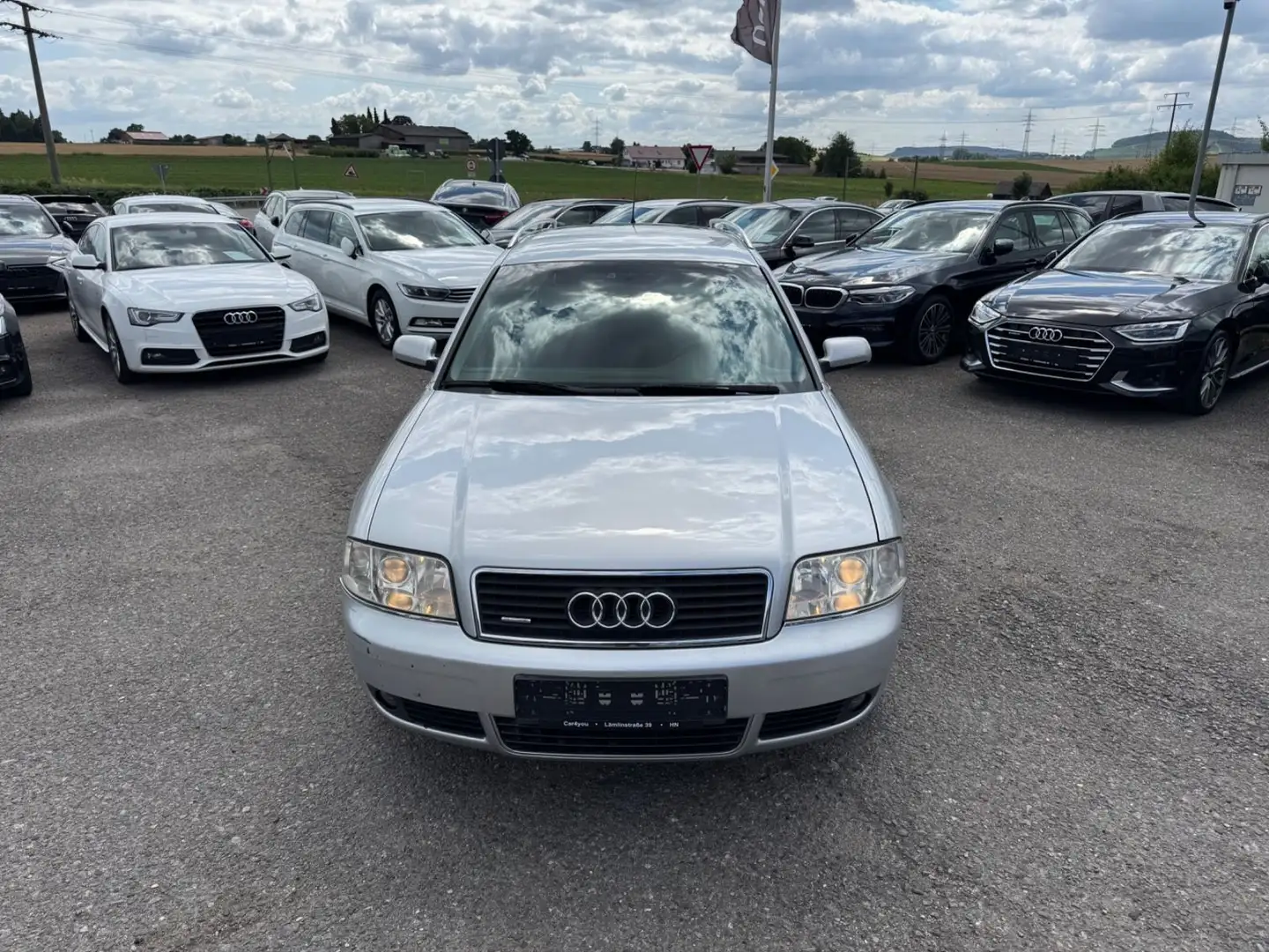 Audi A6 Avant 2.5 TDI V6 Quattro 1.Hand Euro4 Silber - 2