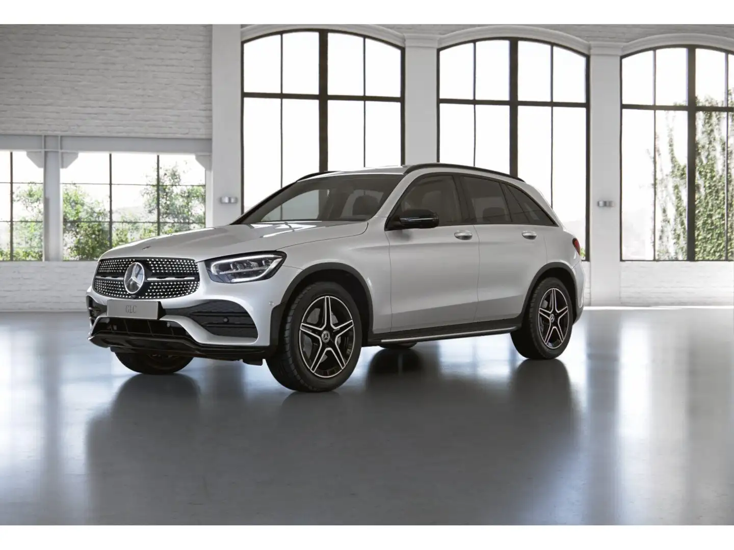 Mercedes-Benz GLC 220 d 4MATIC Wide LED Cam AUT Keyl PTS SHZ Weiß - 1