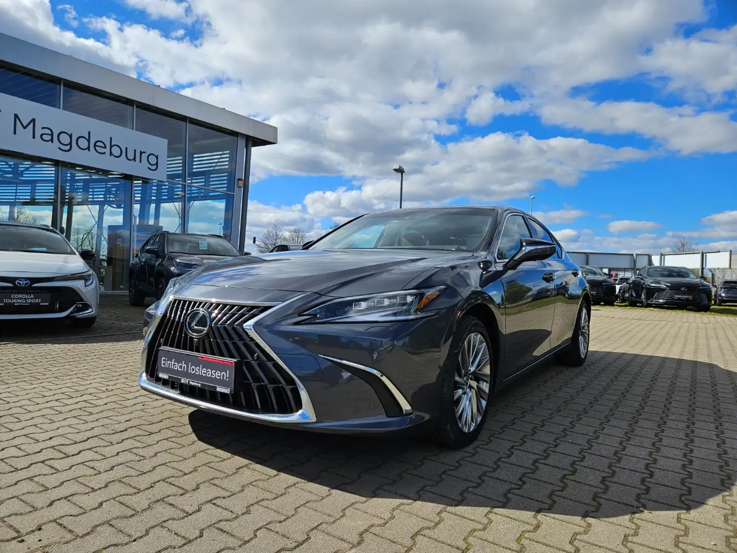 Lexus ES 300 h Luxury Line Glasdach HUD 4xSHZ SpurH Grau - 2