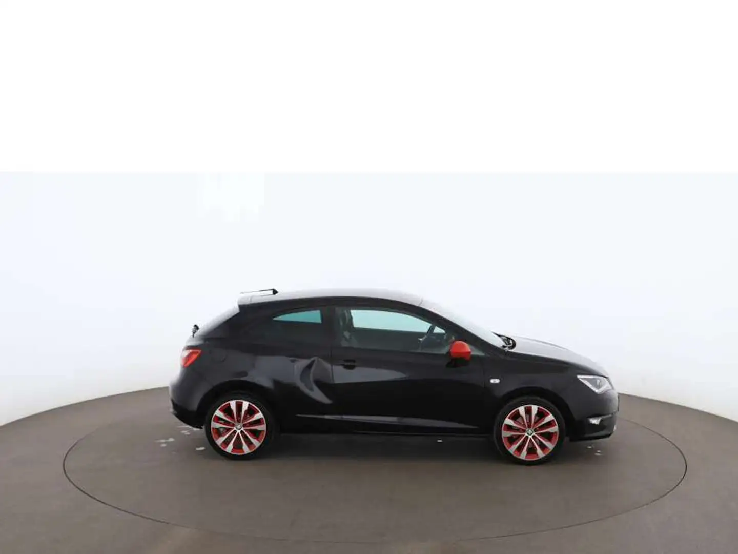 SEAT Ibiza SC 1.0 EcoTSI FR XENON LEDER TEMPOMAT Zwart - 2