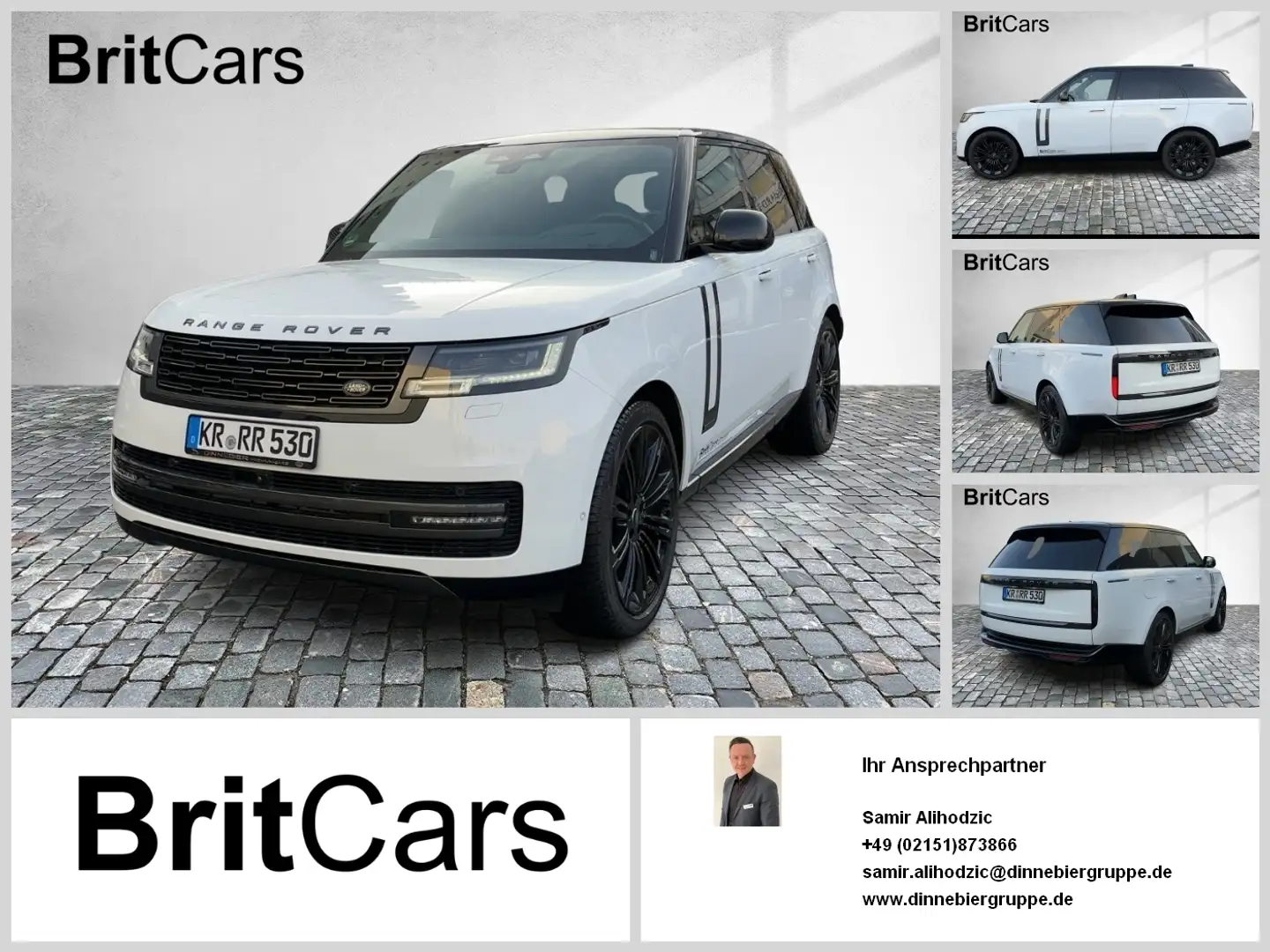 Land Rover Range Rover P530 Autobiography SWB Multimedia Weiß - 1