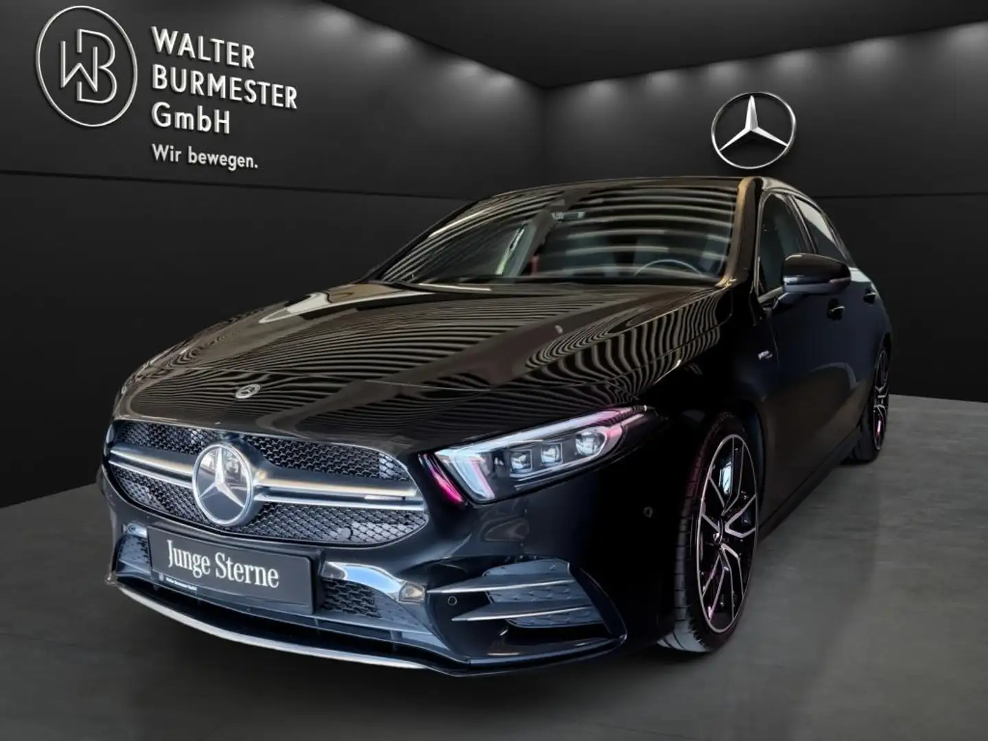 Mercedes-Benz A 35 AMG AMG A 35 4MATIC  Kompaktlimousine +MBUX+KAMERA Noir - 1