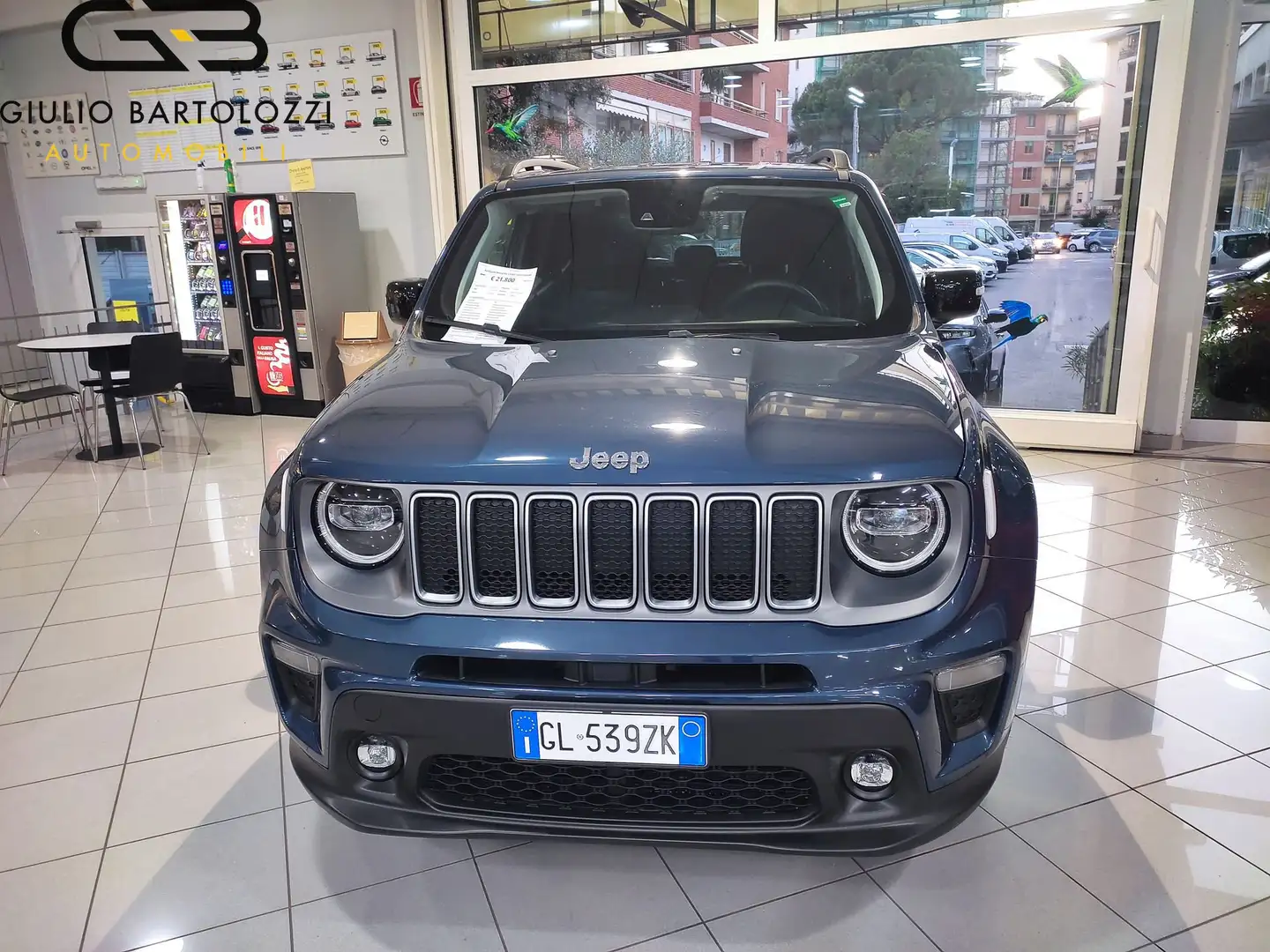 Jeep Renegade Renegade 1.6 Mjt 130 CV Limited Blauw - 2