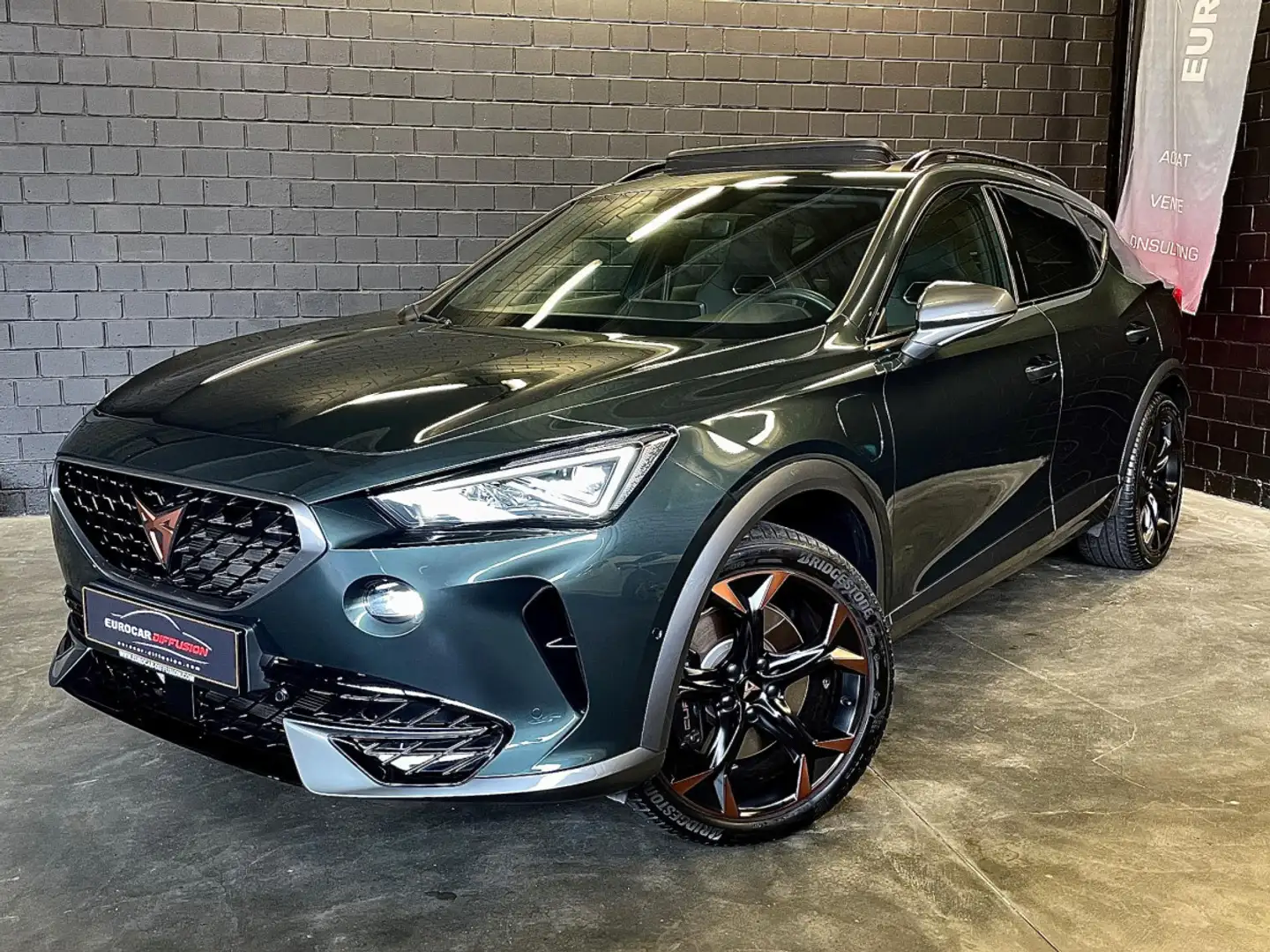 CUPRA Formentor VZ 245CV eHybrid DSG6 ** Toit ouvrant ** Sie Vert - 1