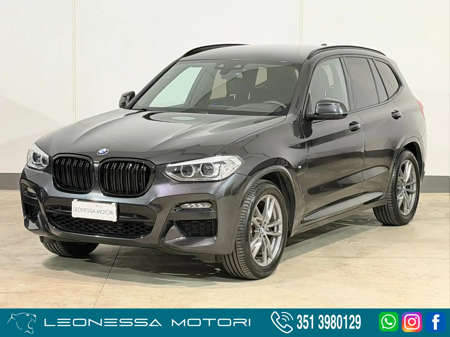 BMW X3 xdrive20d mhev 48V Msport auto *PREZZO REALE* Grigio - 1