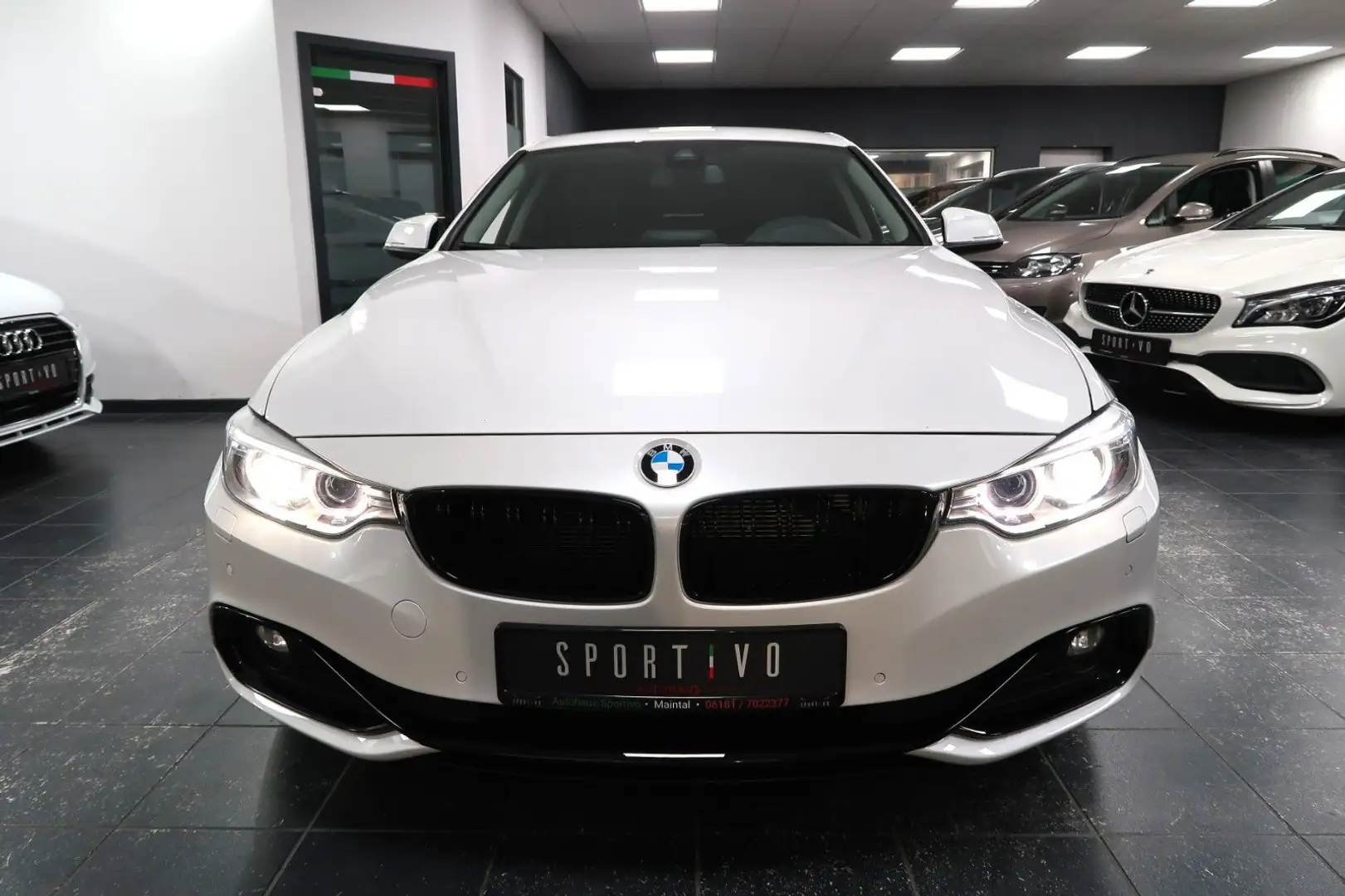 BMW 420 Gran Coupé 420d Sport Line*Navi*Pdc*BI-Xenon* Weiß - 2