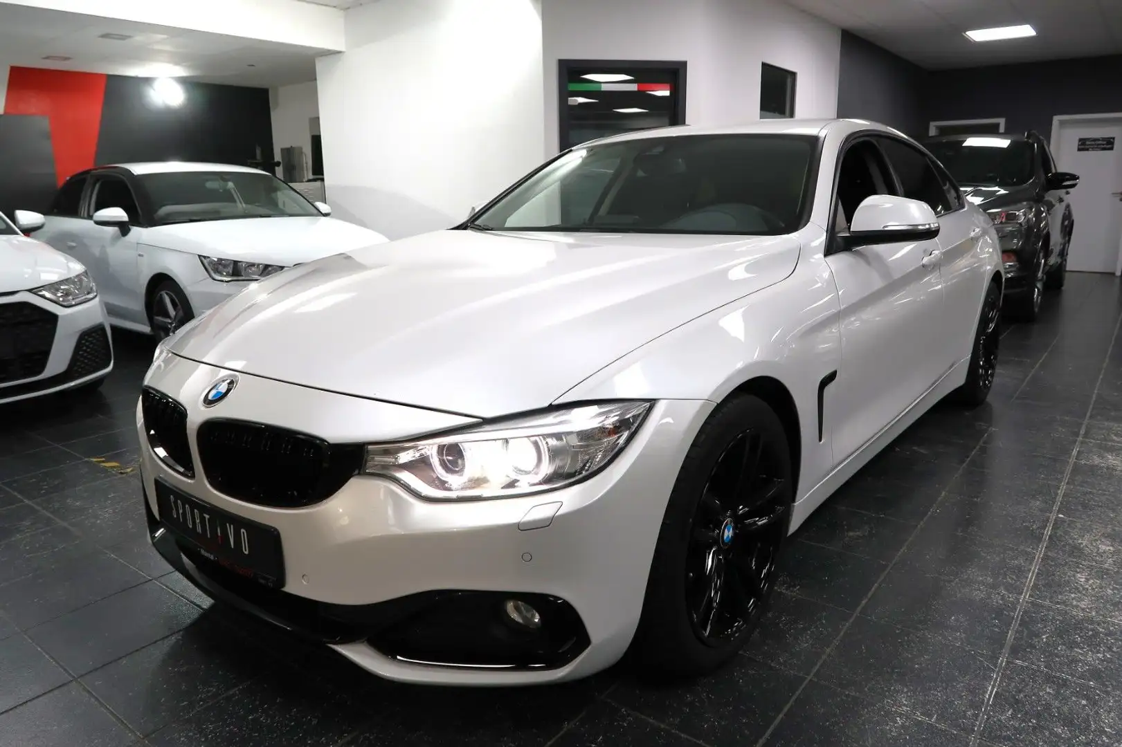 BMW 420 Gran Coupé 420d Sport Line*Navi*Pdc*BI-Xenon* Weiß - 1