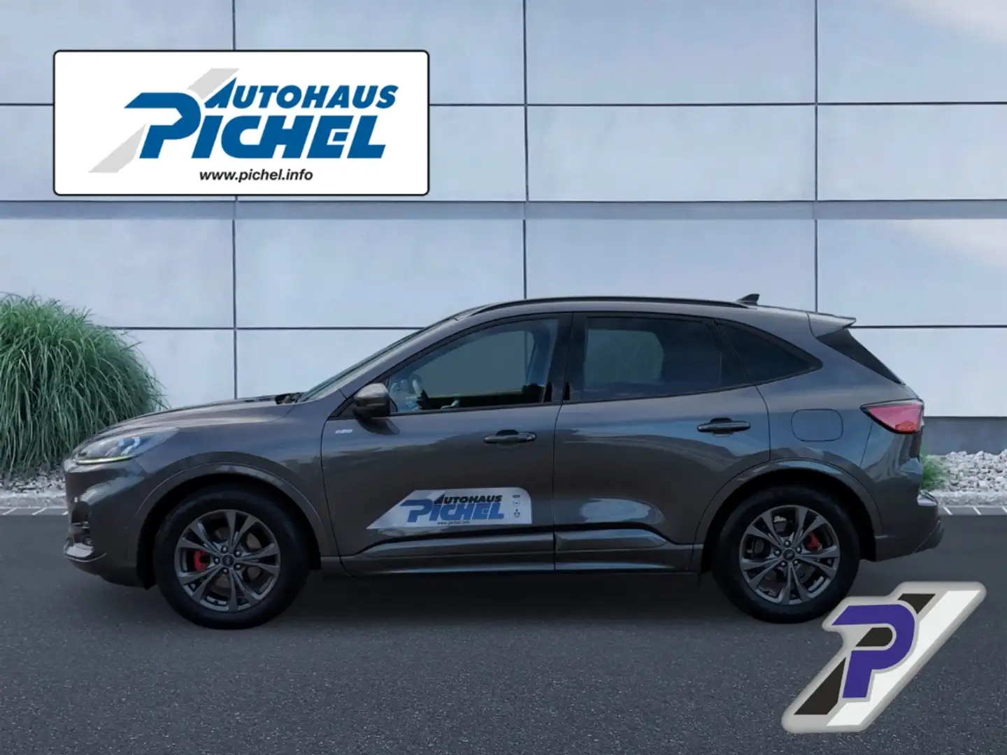 Ford Kuga ST-Line X Hybrid TECHNOLOGIE-P.:+WINTER-PAKET*TAGE Gris - 2
