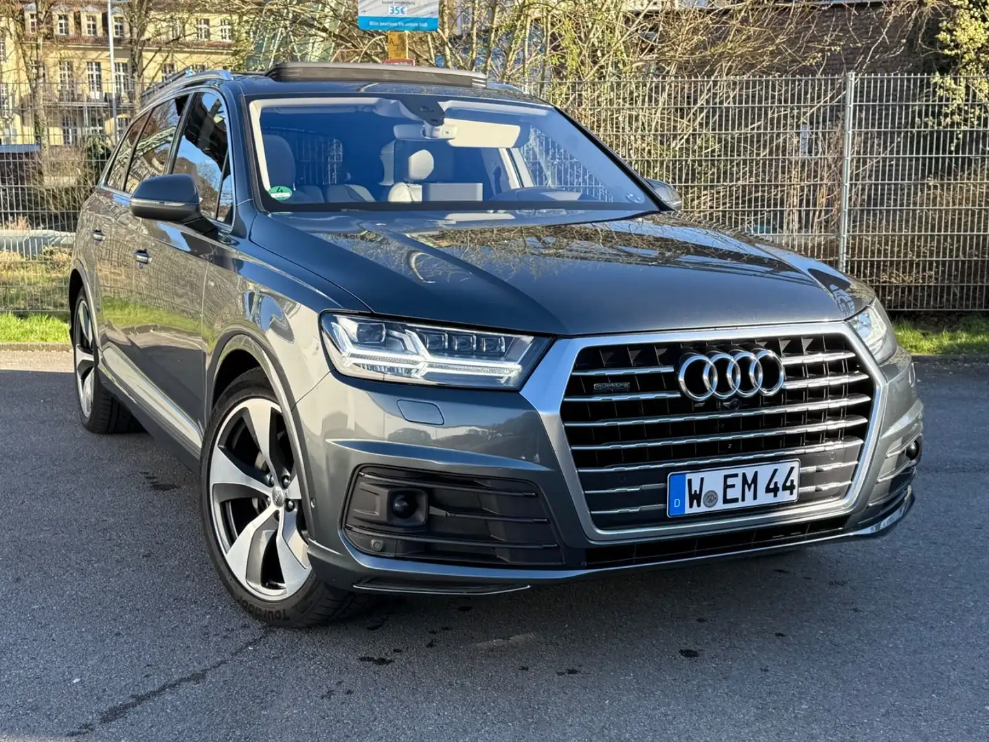 Audi Q7 3 TDI*quattro*S-Line*Matrix*Vir.Cockp*Pano* Grau - 1