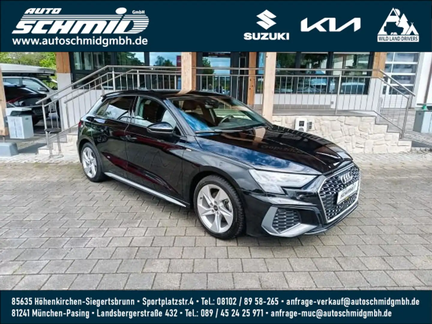 Audi A3 30 TFSI S line |Virtual +|Business| Zwart - 1