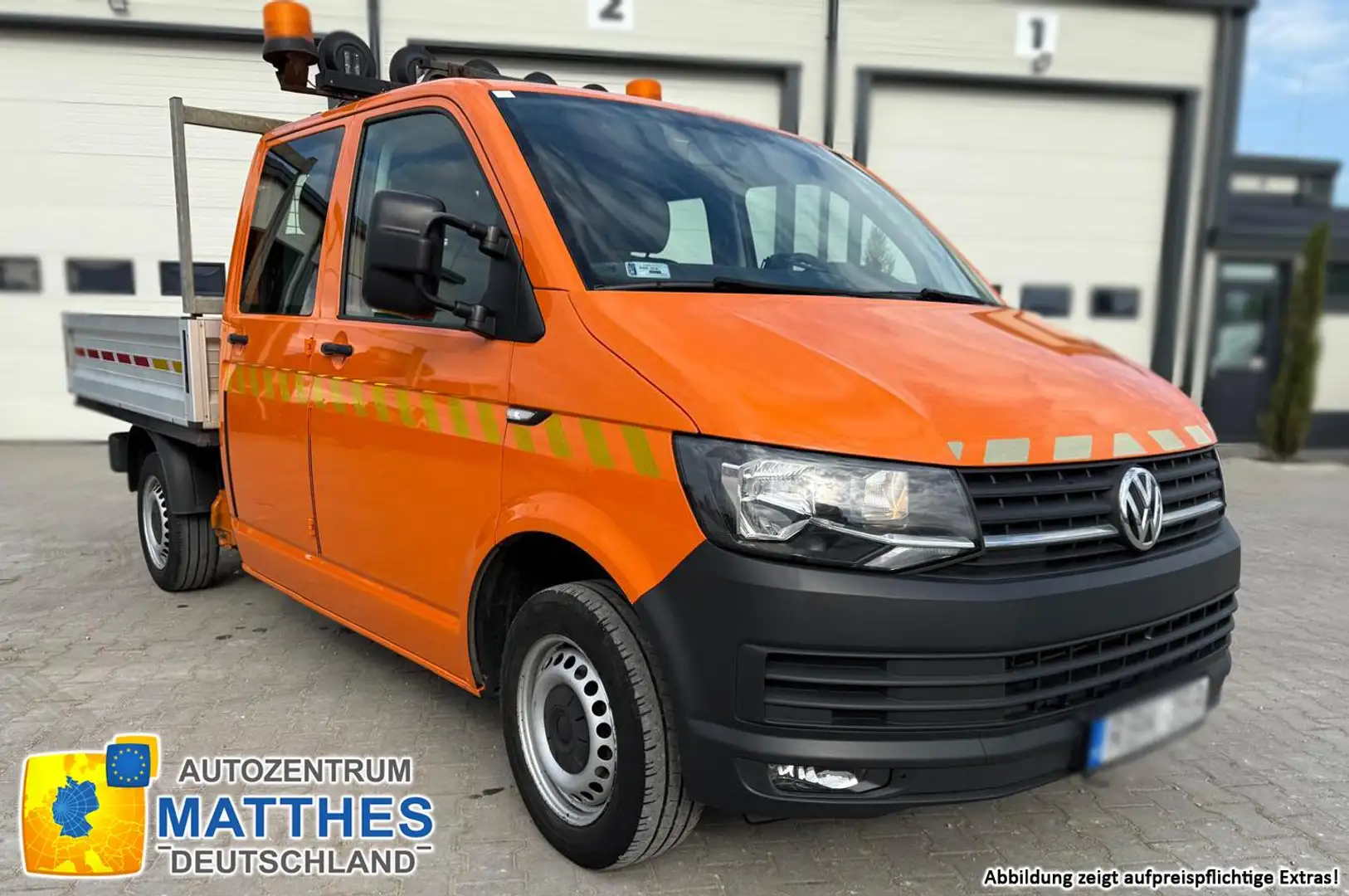 Volkswagen T6 Transporter Pritsche Doppelkabine lang 2.0 TDI Naranja - 1