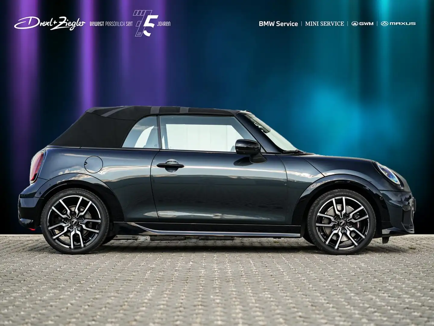 MINI Cooper Cabrio Cooper C Cabrio JCW Trim Paket XL ACC HuD H&K Szary - 2