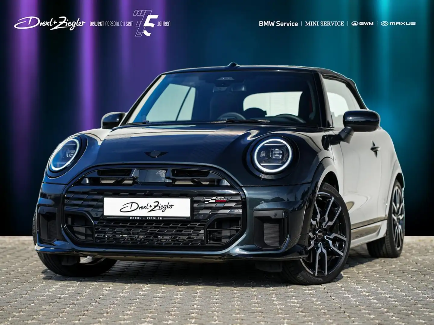MINI Cooper Cabrio Cooper C Cabrio JCW Trim Paket XL ACC HuD H&K Szary - 1