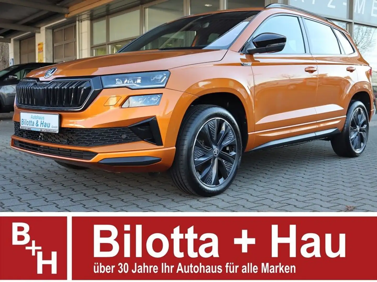Skoda Karoq 1.5 TSI Sportline DSG ! V-Cockpit+AHK ! Orange - 1