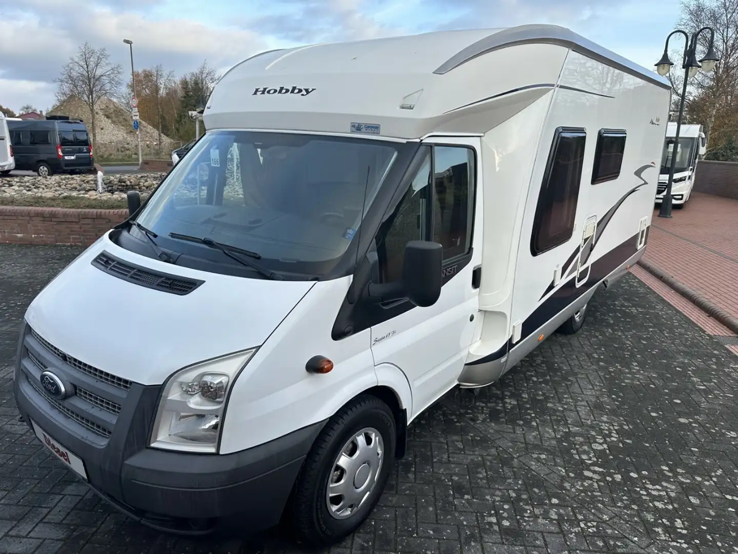 Hobby Siesta 65 FL +Solar+SAT/TV+Kamera+Markise+ Weiß - 2