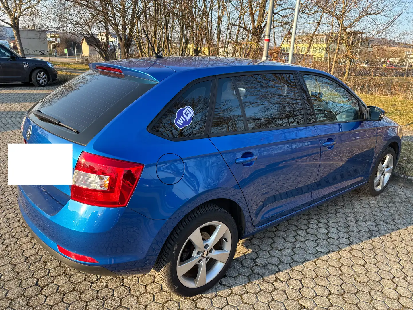 Skoda Rapid/Spaceback Rapid Spaceback 1.2 TSI Drive. Hagelschaden !!! Blau - 2