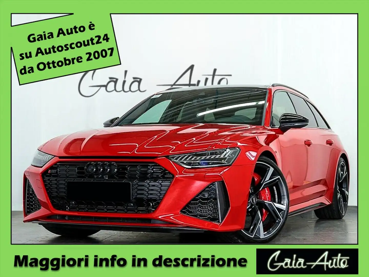Audi RS6 Avant 4.0 TFSI V8 quattro tiptronic (21/22) Rouge - 1
