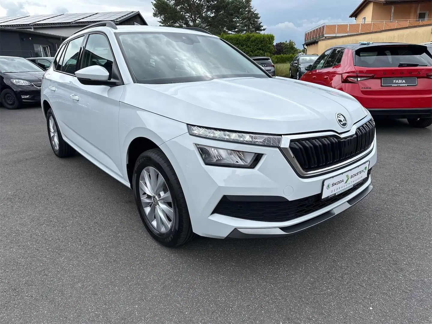 Skoda Kamiq Ambition 1.5 TSI+Winter+AHK+ele. Heck Blanc - 1