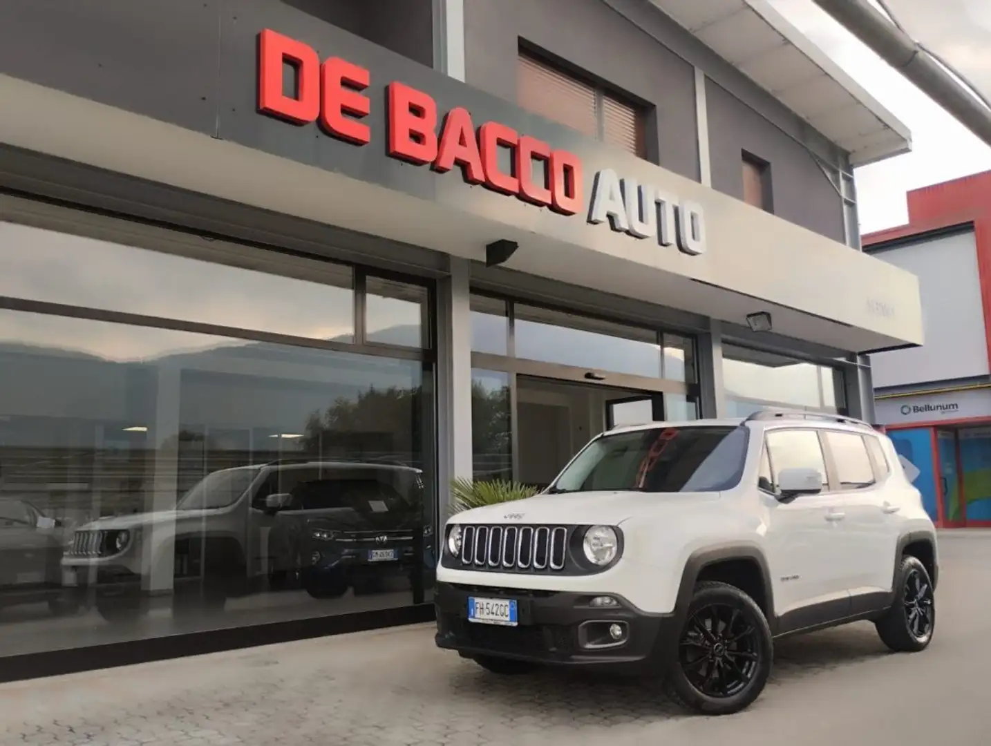 Jeep Renegade 2.0 Mjt 140CV 4WD Limited Blanc - 1