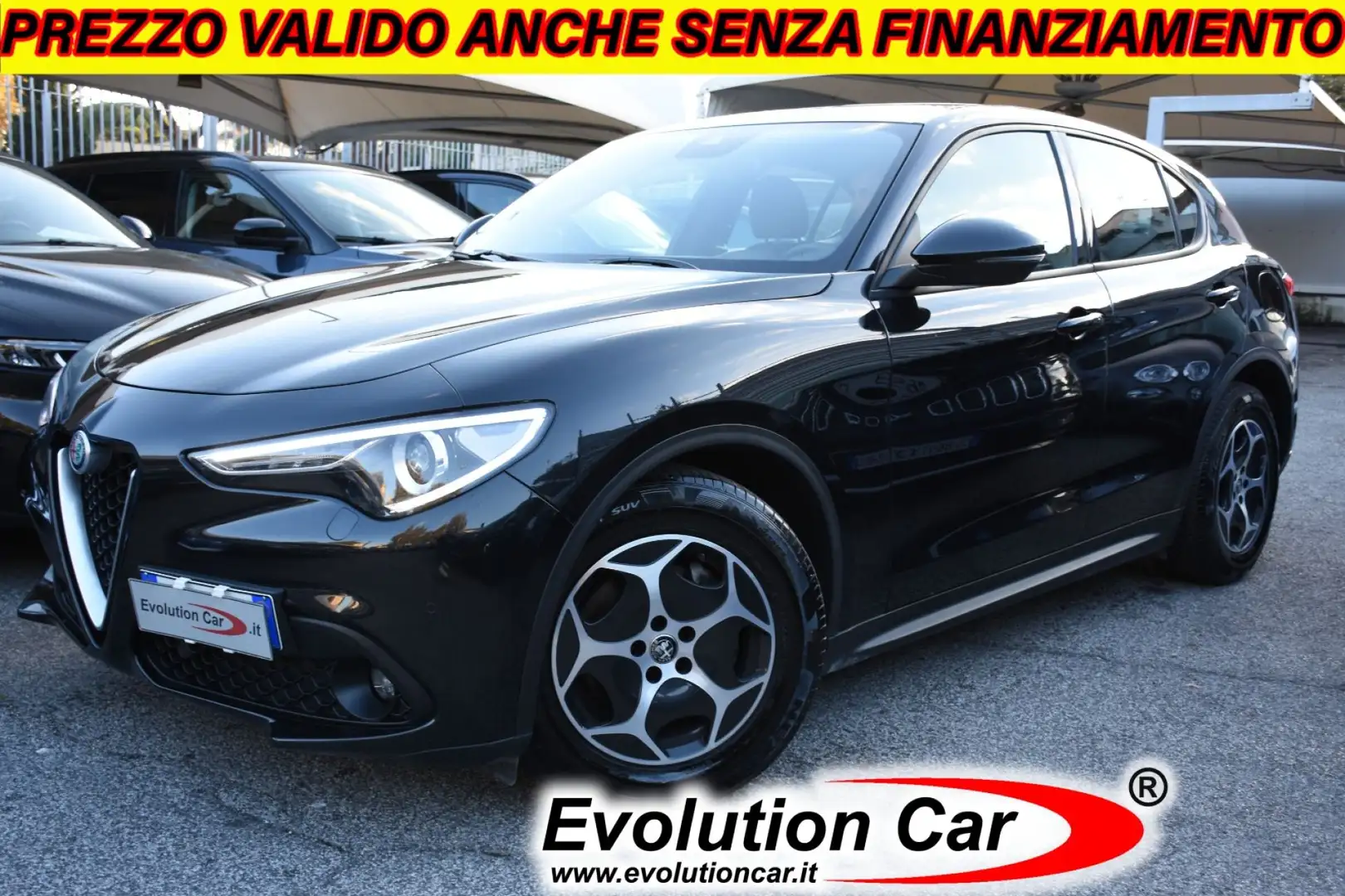 Alfa Romeo Stelvio 2.2 Turbodiesel 160 CV AT8 RWD Super Business Nero - 1