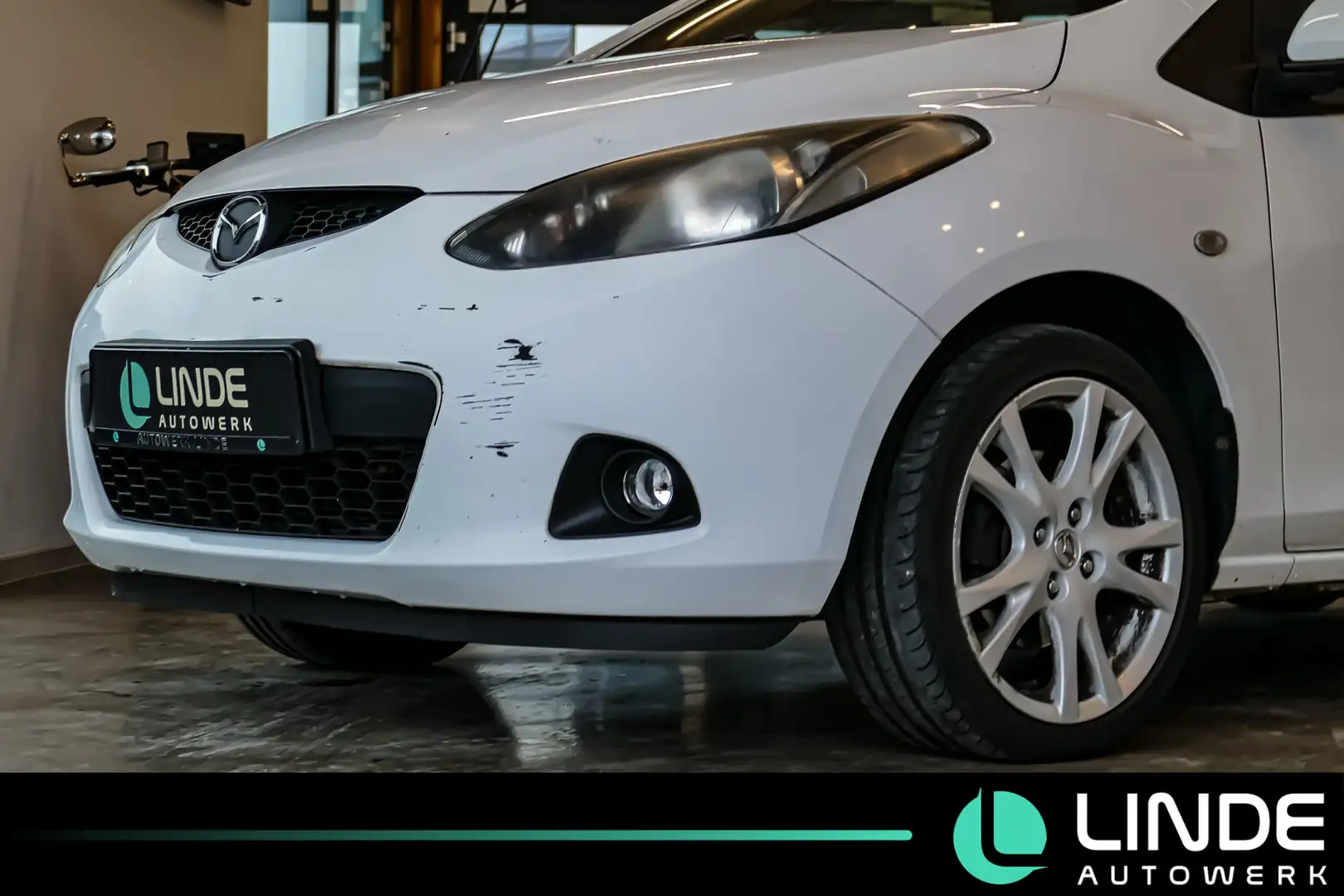 Mazda 2 Impression Sport |SITZHEIZUNG|KLIMA|CD-AUX|MFL Blanc - 2