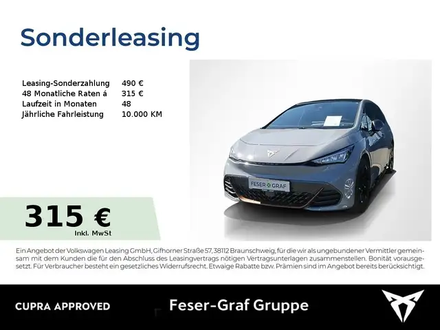 CUPRA Born Glasdach,HUD,ACC,Kameras