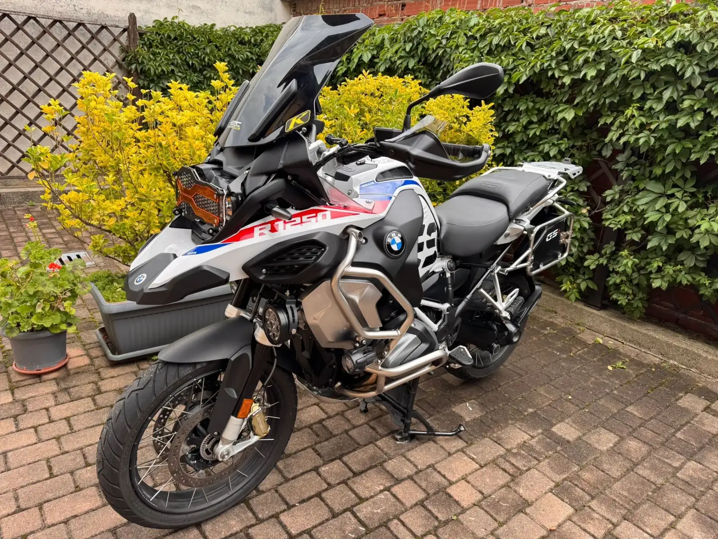 BMW R 1250 GS Adventure Tutti 3 i pacchetti Selle riscaldate Due cupolini Alb - 1