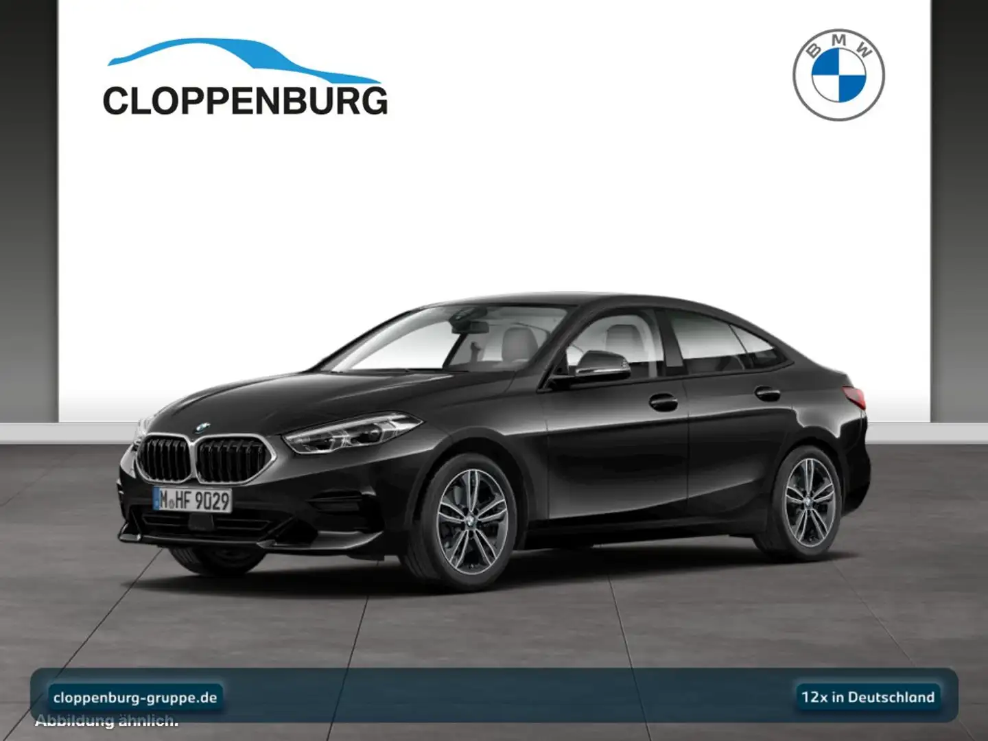 BMW 220 d xDrive Gran Coupé Head-Up+Navi+ACC+SHZ+HiFi Schwarz - 1
