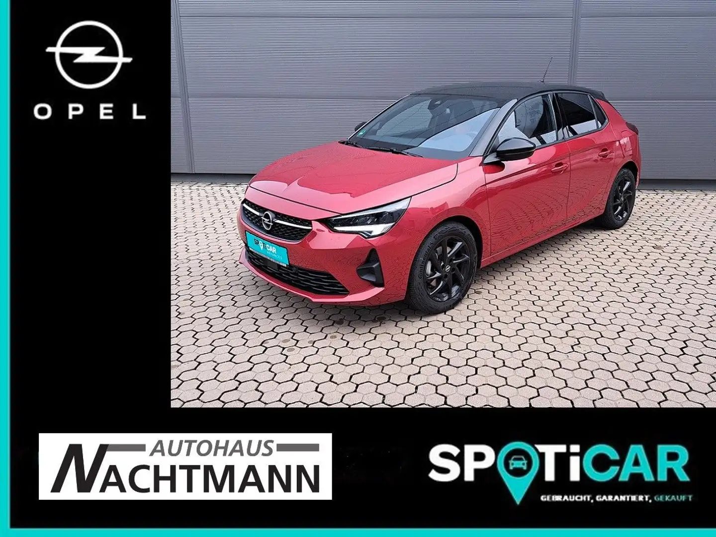 Opel Corsa F GS Line;Kamera;PDC;SHZ;Klimaautomatik Rouge - 1